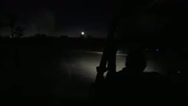 LOS CABOS MEXICO-2019: Male Driving A Buggy On A Curvy Road At Night