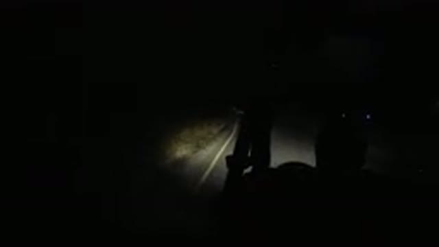 LOS CABOS MEXICO-2019: Driving Alone At Night On A Dark And Very Swranglery