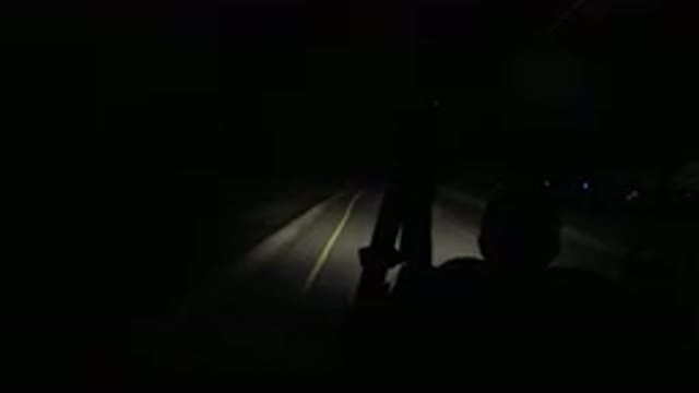 LOS CABOS MEXICO-2019: Man Driving Vehicle During The Night