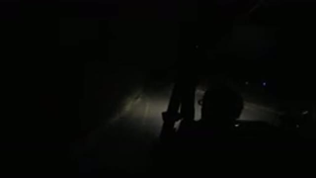 LOS CABOS MEXICO-2019: Person Driving At Night