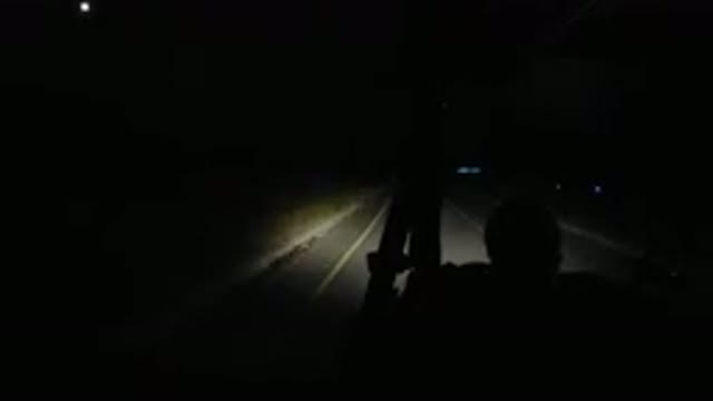 LOS CABOS MEXICO-2019: Night Driving On An Empty Road Feels Awesome