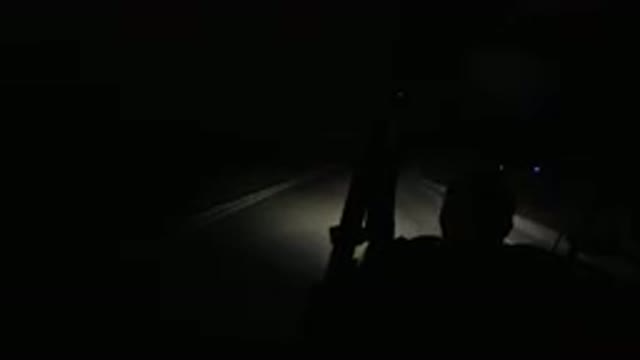 LOS CABOS MEXICO-2019: Driving The Wrangler At Night With Lights Alone On The
