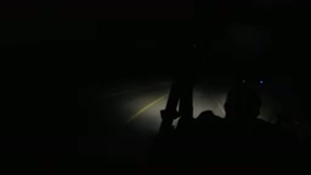 LOS CABOS MEXICO-2019: Wrangler Walking On Road In Low Light And Wide Open