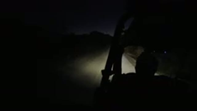 LOS CABOS MEXICO-2019: Camera Mounted To The Side Of A Jeep That Is Driving Down