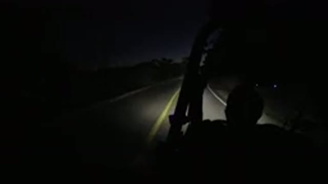 LOS CABOS MEXICO-2019: Man Driving A Wrangler Carefully