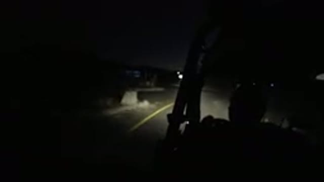 LOS CABOS MEXICO-2019: Camera Mounted On A Jeep That Is Going Down A Road On A
