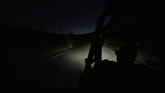 LOS CABOS MEXICO-2019: Brave Driving A Wrangler At Dark