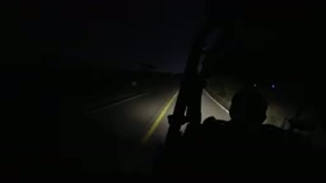LOS CABOS MEXICO-2019: Night Ride In Darkness Through The Dark Valley With