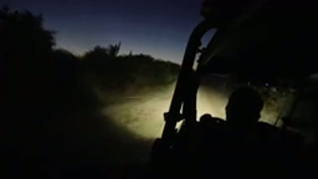 LOS CABOS MEXICO-2019: Beautiful Sunset Drive Through A Calming Trail