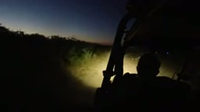 LOS CABOS MEXICO-2019: Driving A Buggy At Night