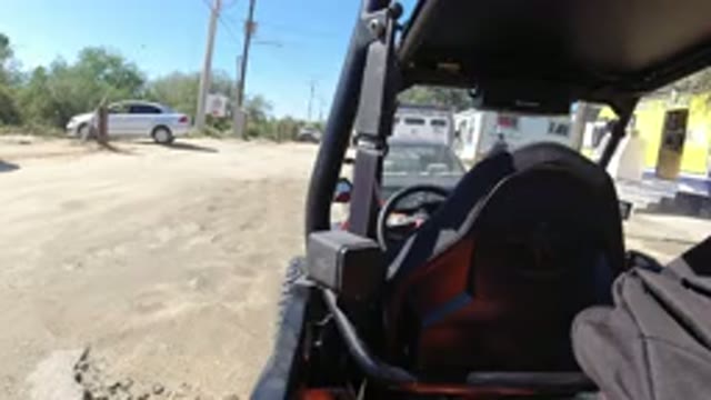 LOS CABOS MEXICO-2019: Filming From Inside The Wrangler As A White Wrangler