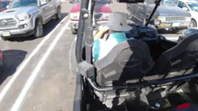 LOS CABOS MEXICO-2019: Camera Mounted On The Back Side Of An All Terrain Vehicle