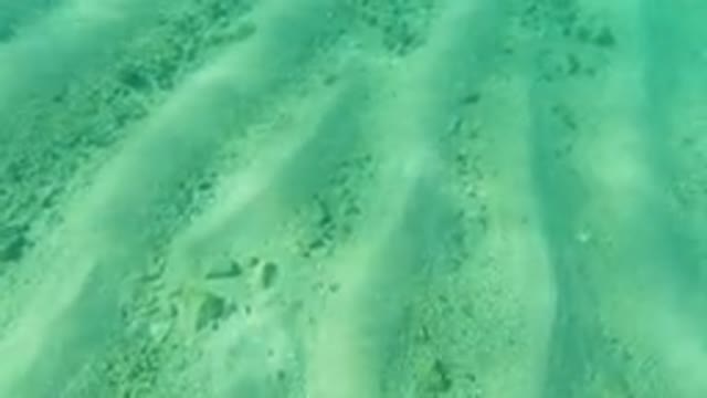 LOS CABOS MEXICO-2019: Clear Water Under Sand Stone