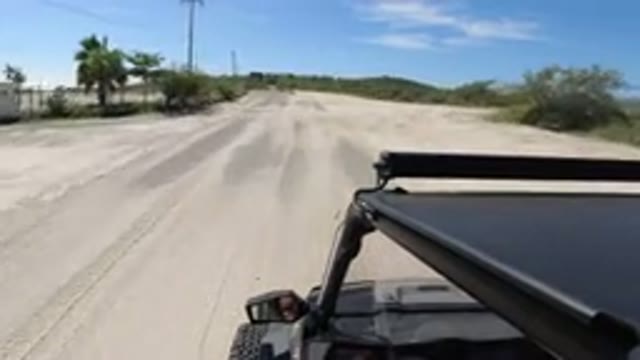 LOS CABOS MEXICO-2019: Awesome New Wrangler Drives Along Two-Way Public Road