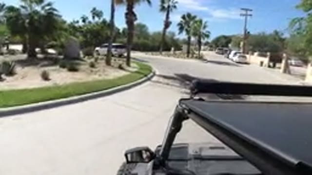 LOS CABOS MEXICO-2019: New Wrangler Drives Along The Peaceful Two-Way Road