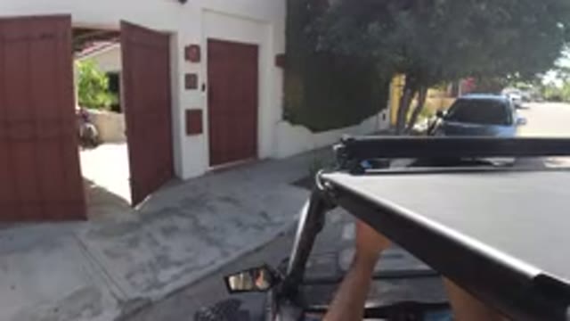 LOS CABOS MEXICO-2019: Camera Mounted On A Jeep With The Drive Using An