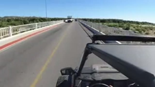 LOS CABOS MEXICO-2019: Moving Wrangler on Clean Single Track Road