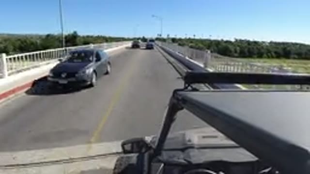 LOS CABOS MEXICO-2019: Smooth Driving On A Public Road in Los Cabos