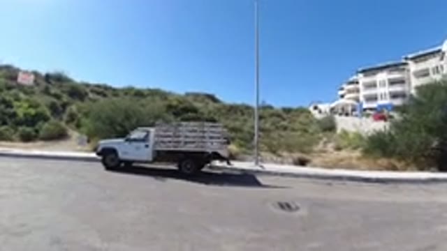 SAN JOSE DEL CABO MEXICO-2020: Girl Riding Bike