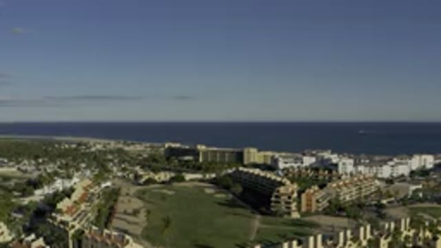 LOS CABOS MEXICO-2020: An Aerial View Of A Landmark With The Ocean In The