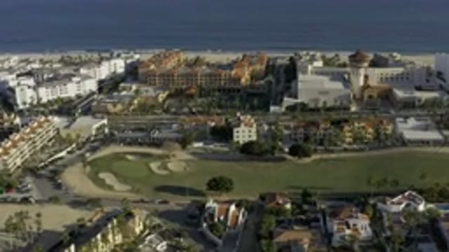 LOS CABOS MEXICO-2020: Topside View Of A Beautiful Town With Lot Of Buildings