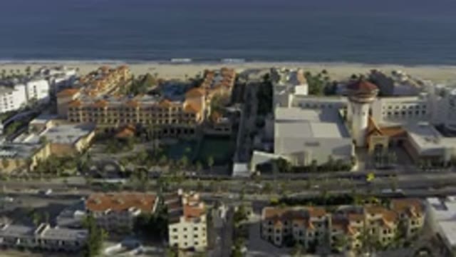 LOS CABOS MEXICO-2020: Aerial Footage Of Affluent Beachfront Developments