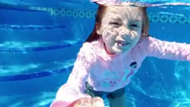 SAN JOSE DEL CABO MEXICO-2020: A Kid Is Playing And Having Fun In The Pool