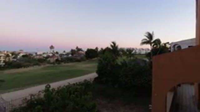LOS CABOS MEXICO-2020: Beautiful Sunset Scene On The Balcony With This Wonderful View