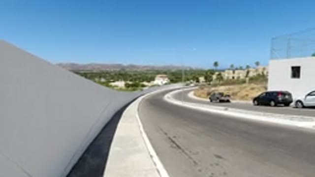 LOS CABOS MEXICO-2020: Going On A Drive On The Empty Freeway With Little To No Traffic