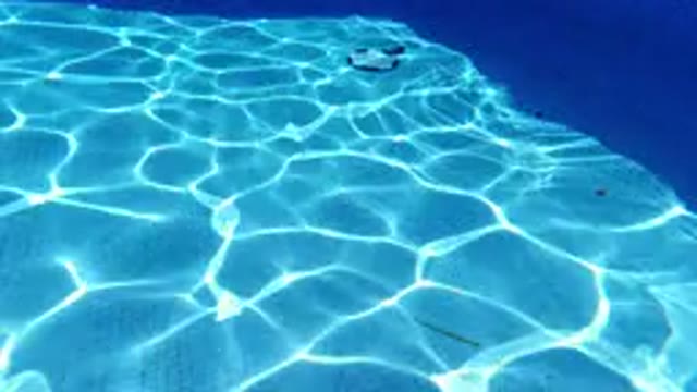 LOS CABOS MEXICO-2020: Pool Water And Bottom Of Pool Seen From Above Ping Pong