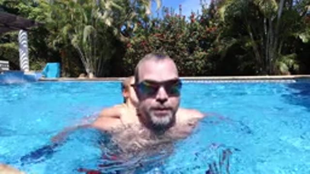 LOS CABOS MEXICO-2020: A Nice Swim In A Pool On A Nice Day
