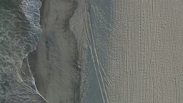 LOS CABOS MEXICO-2020: Aerial Drone Footage Of A Beautiful Calm Beach On A