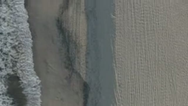 LOS CABOS MEXICO-2020: Aerial View Of Moving Along A Beach With Ocean Waves