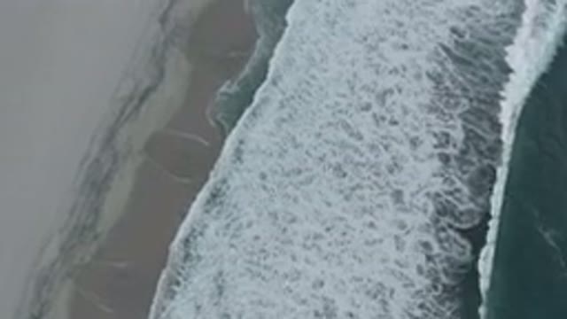 LOS CABOS MEXICO-2020: Elegant Sea Waves Caught on Camera During The Day