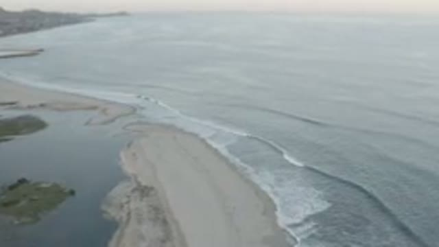 LOS CABOS MEXICO-2020: Gorgeous Sea Waves Crashing At The Beach During The Afternoon
