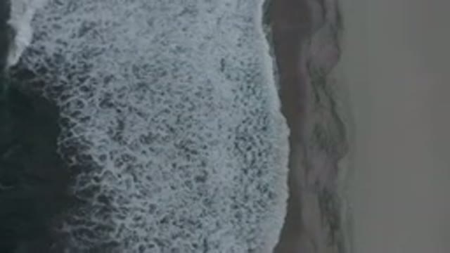 LOS CABOS MEXICO-2020: Waves Crashing Against The Sand In This Perfect And