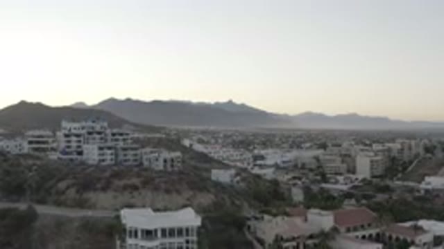 LOS CABOS MEXICO-2020: Hills Surrounded By Houses With Peaceful Nature And Noise