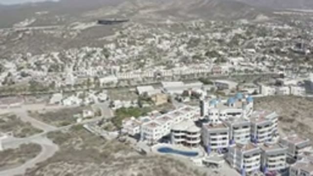 SAN JOSE DEL CABO MEXICO-2020: A Top Side View Of A Wide City With A Lot Of