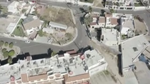 SAN JOSE DEL CABO MEXICO-2020: Houses Villas Birdseye Town Buildings