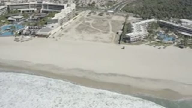 SAN JOSE DEL CABO MEXICO-2020: Beach Waves and Coastal Landmarks in Vintage 8mm Home Movie