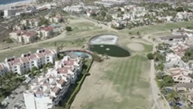 SAN JOSE DEL CABO MEXICO-2020: Drone Captures Gorgeous Neighborhood With Plenty