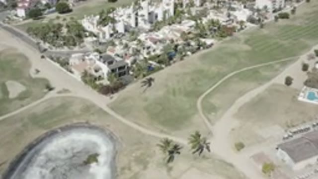 SAN JOSE DEL CABO MEXICO-2020: Birds Eye Views Of The Private Property In This