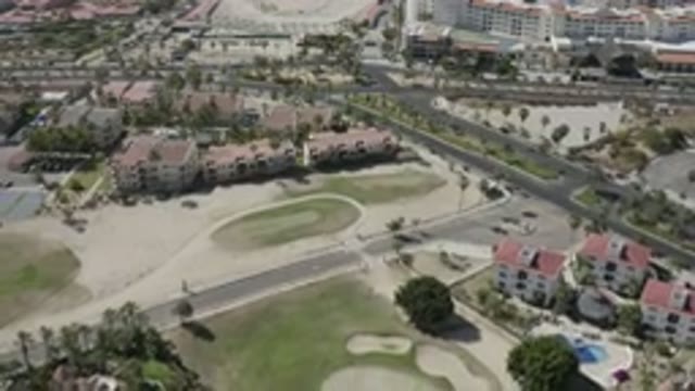 SAN JOSE DEL CABO MEXICO-2020: Beautiful Upper Class Neighborhood With Fancy Homes
