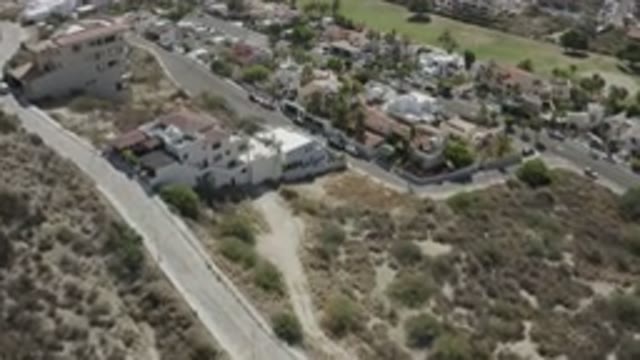 SAN JOSE DEL CABO MEXICO-2020: Birds Eye View Of The Private Properties Of The