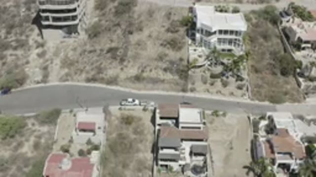 SAN JOSE DEL CABO MEXICO-2020: City Road in San Jose del Cabo