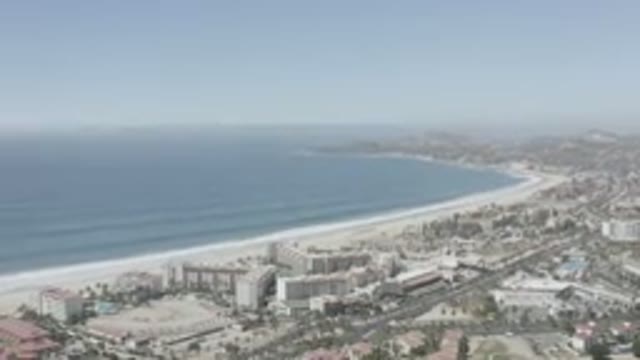 SAN JOSE DEL CABO MEXICO-2020: Outdoor Scene With Sunlight and People Walking