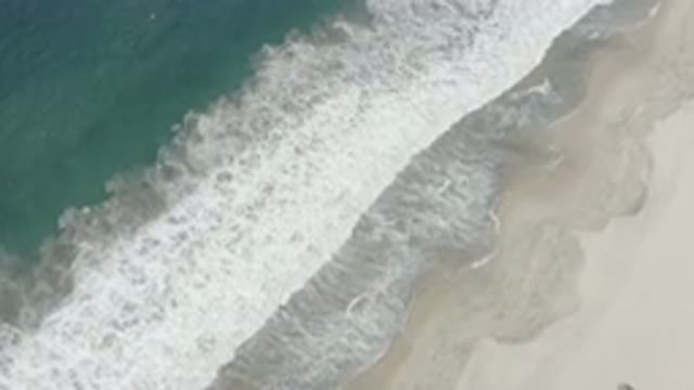 SAN JOSE DEL CABO MEXICO-2020: Sand Water Beach Wave SeaFoam Freedom Heat Peace