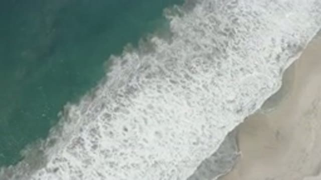 SAN JOSE DEL CABO MEXICO-2020: A View Of The Ocean And The Shore From Above The