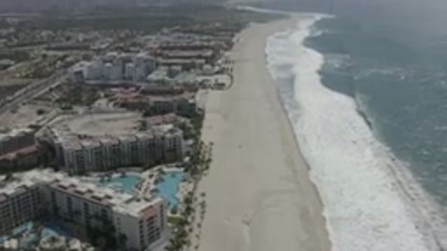 SAN JOSE DEL CABO MEXICO-2020: One Big City With Tall Skyscrapers Located By The