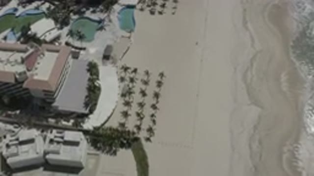 SAN JOSE DEL CABO MEXICO-2020: Aerial View Of A Luxury Resort With Pools And Ocean Views
